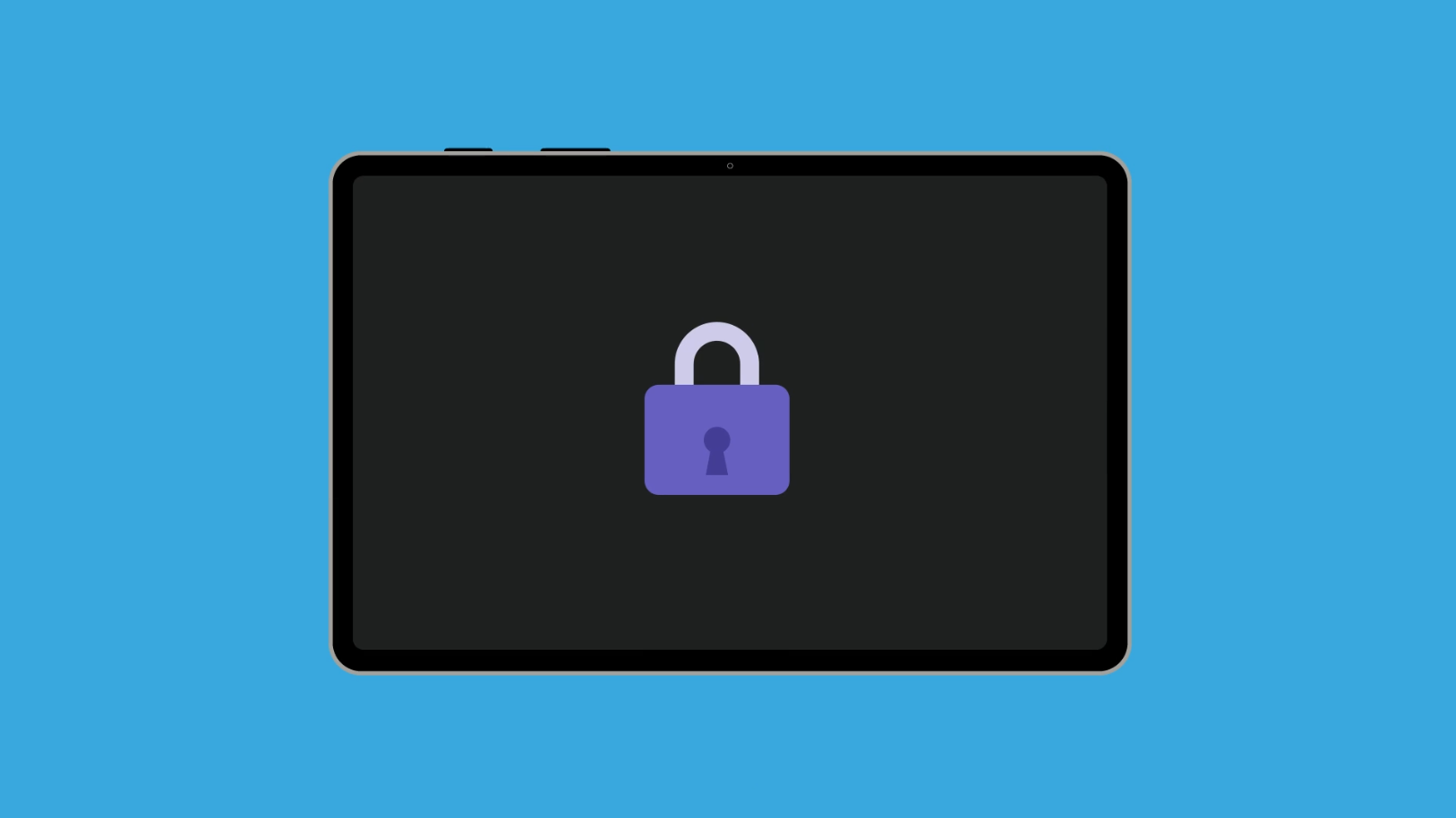 Οθόνη κλειδώματος της Android tablet